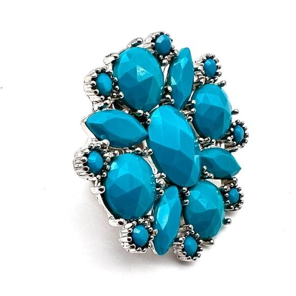Aldo Turquoise Statement Southwest Ring size 7‎ - Picture 6 of 13